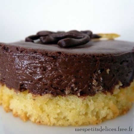 entremets citron chocolat