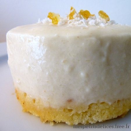 entremets citron