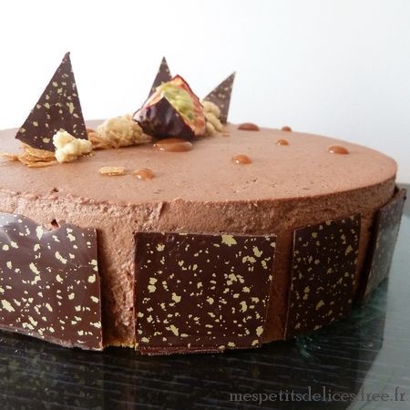 entremets chocolat passion